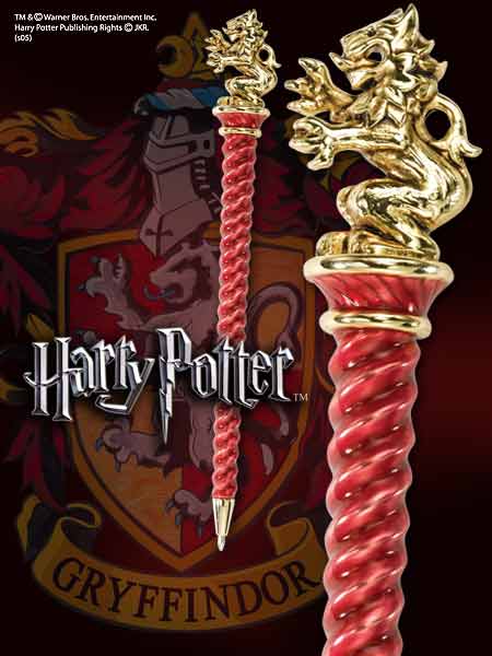 foto Harry Potter Gryffindor Gold Pen
